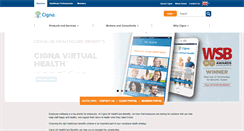 Desktop Screenshot of cigna.co.uk